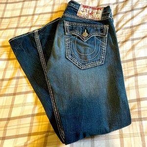 True Religion Big T jeans (Boot cut) Gently used
